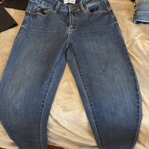 Dark blue skinny jeans